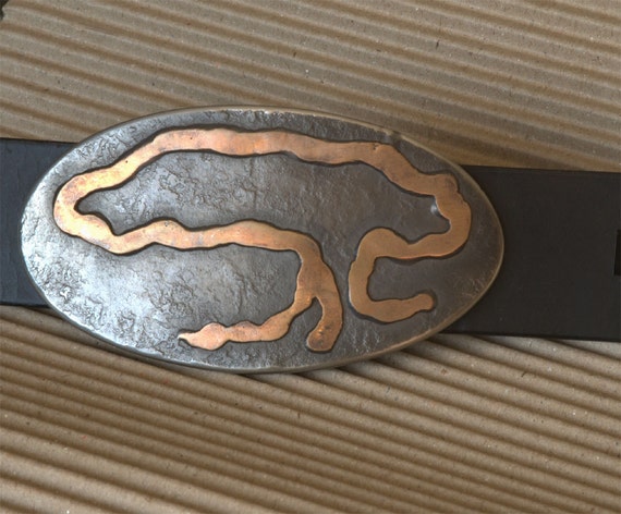 Tree of Life ~ Oval Bronze Tree on Stainless Steel Belt Buckle fits 1-1/2" Leather Belt ~ Anniversary Gift ~ Natural ~ Bronze Anniversary