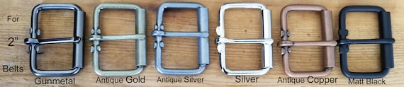 2 INCH Belt Buckle, Work Wear, Wide Buckle, Biker Buckle, Jean Accessories, Jean Buckle,  INTERCHANGEABLE Snap Belt, 2" Leather Belt