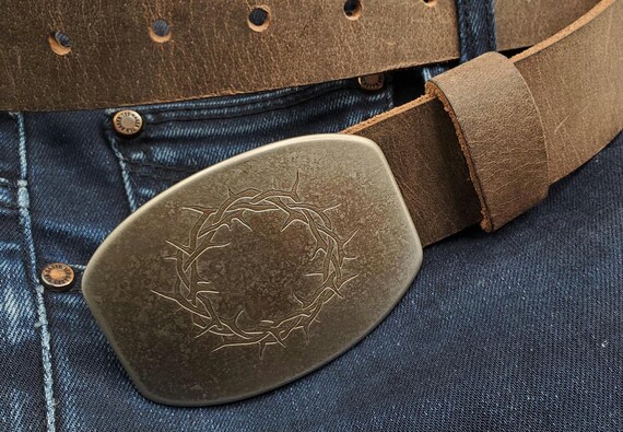 Belt & Buckle Set Personalized Monogrammed Buckle and Belt Customized Gift Monogram Personalized Accessories Gentlemen's Gifts
