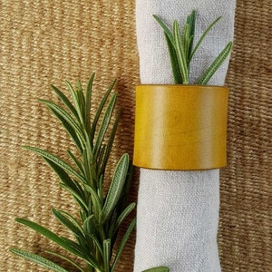 Leder Serviettenring, Chartreuse, Lila, Orange, Sand, Casual Dining ~ Alfresco ~ Einweihungsparty ~ Gastgeschenk ~ Home Decor ~ Weihnachtsgeschenk