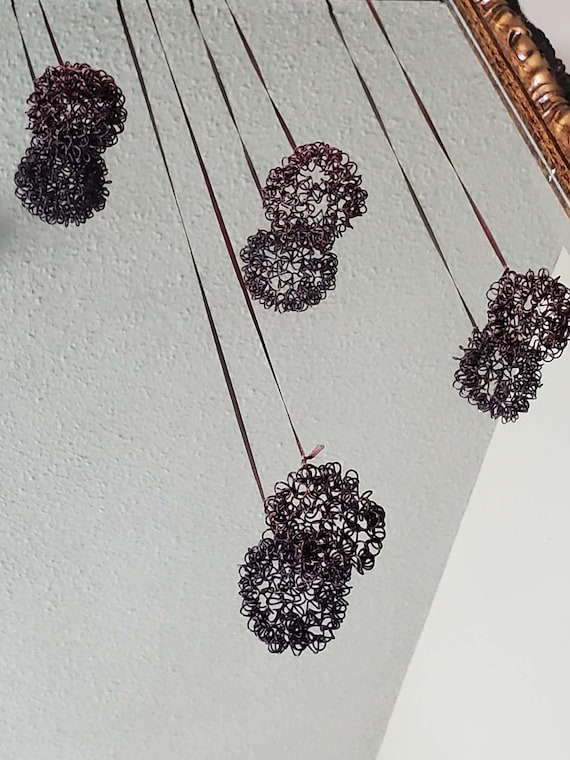All Season Decor Metal Ornaments Steel Balls Christmas Decoration Handmade Round Spheres Christmas Ornaments Hang from Gift Bag, Tree