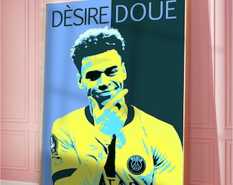 Dèsire DOUÈ Poster: Bunte abstrakte Wandkunst (Digitaldruck)