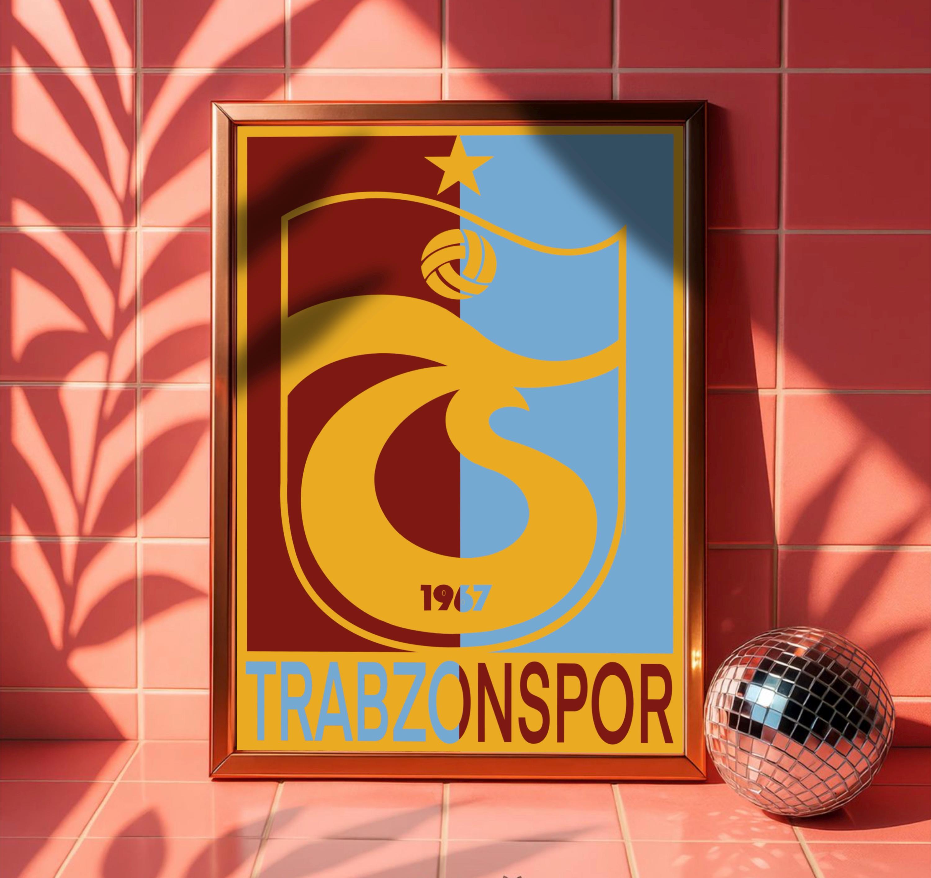 Fanion Trabzonspor Turquie - 9x11 Cm - Supporter Football