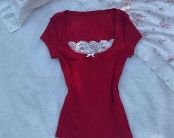 vintage coquette cami top y2k fairycore blouse