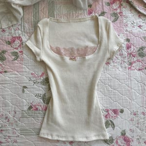 vintage coquette cami top y2k fairycore blouse
