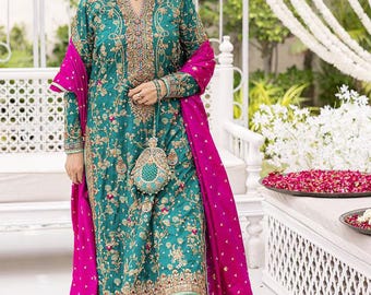 Abito Designer Salwar Kameez Pakistano Bollywood Indiano Da