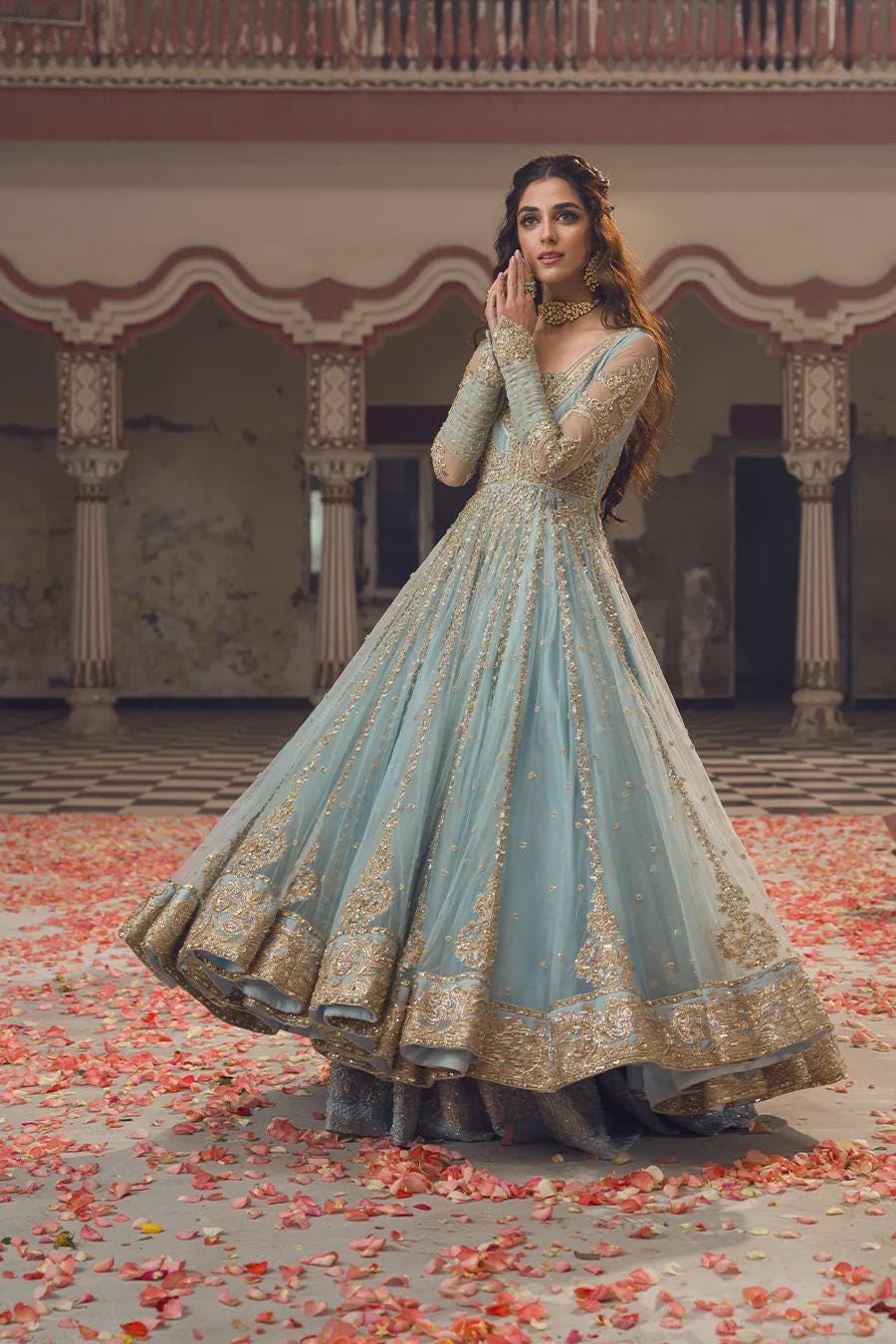 Ice Blue Pakistani - Etsy