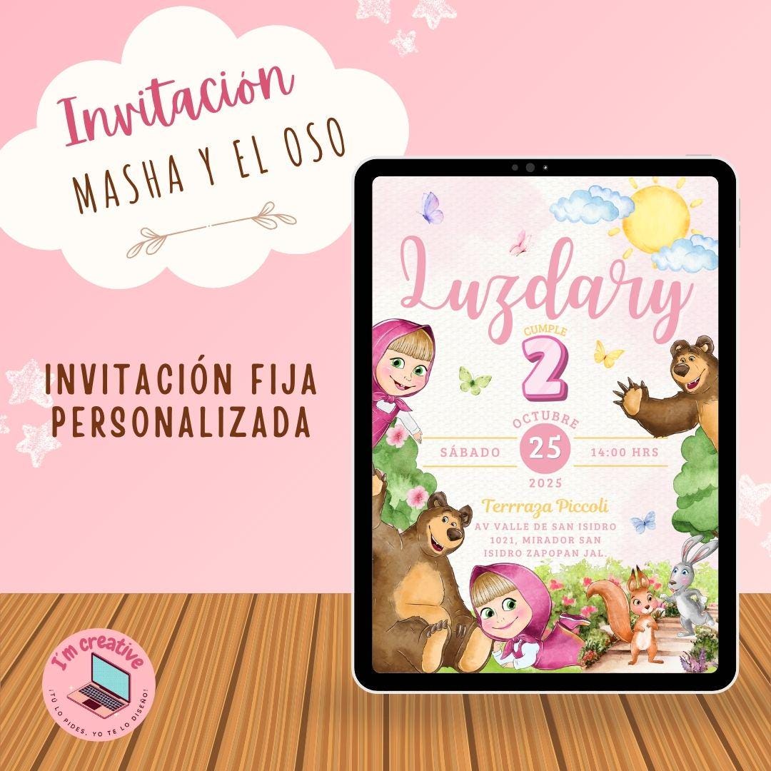 Masha and bear theme España