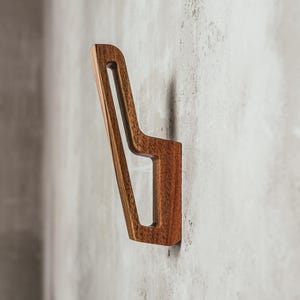 Wooden Coat Hook Wall Mount Decorative Wall Hooks Modern Home Decor Gift Farmhouse Decor