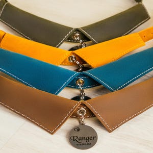 Luxury Dog Collar – Personalized Name Tag for Weddings & Special Occasions