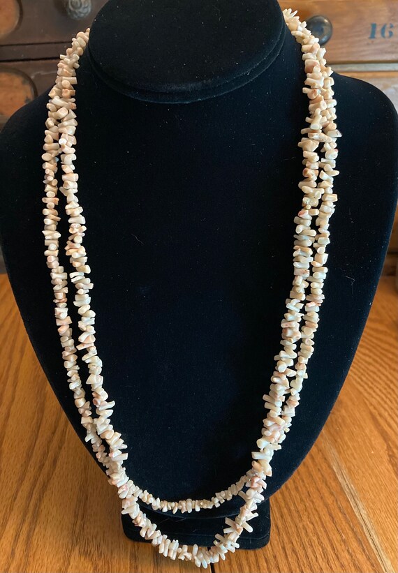 Genuine Natural Angel Skin Branch Coral Necklace 5