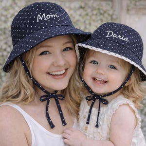 Mommy and Me Bucket Hat - Etsy display picture 2