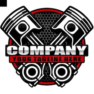 Pistone SVG, clipart meccanico, PNG automobilistico, file di taglio motore, grafica vettoriale da corsa, design per garage