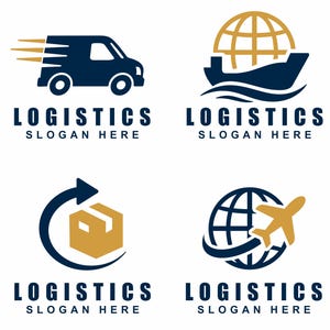 SVG Logistique, Clipart Expédition, PNG Livraison, Fichier de Découpe Cargo, Illustration Vectorielle Fret, Design Transport