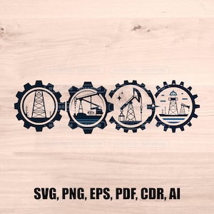 Industrial Icons of Petroleum Production, Engineering Energy The Oilfield in Motion, Oilfield Operations From Rig to Pumpjack, Gear Energy