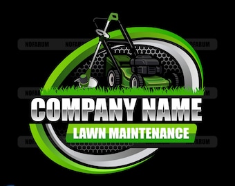 Gazononderhoud Logo SVG landschapsarchitectuur Service Grasmaaien Business Cricut digitaal downloadbestand