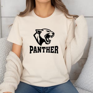 Panther Head Mascot Logo SVG | Wild Cat Sports Team Vector | Roaring Panther T-Shirt Design | Animal Logo Clipart for Cricut & Sublimation