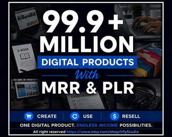 Ultimate PLR MRR Digital Products Bundle: Master Resell Rights