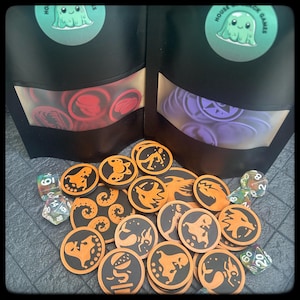 DnD Character Monster Token Set 2 – Greater Fiends. Perfect Dungeon Master gift.3D printed for DnD, Pathfinder-DnD accessory/ DnD gift idea.