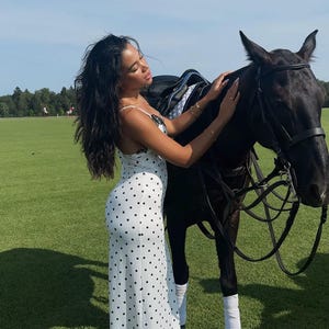 Lace Patchwork Maxi Dress, V-Neck Backless Spaghetti Strap, Slim Fit Party Outfit