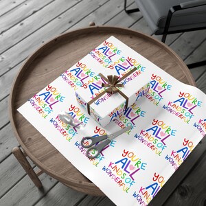Kleurrijke regenboogcadeauverpakking | Milieuvriendelijk, satijn of mat afbeelding 16