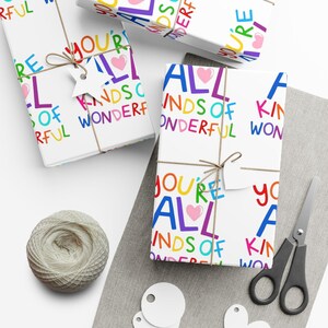Kleurrijke regenboogcadeauverpakking | Milieuvriendelijk, satijn of mat afbeelding 15