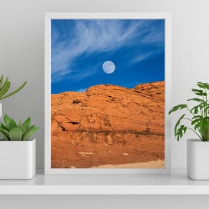 Craters in Red Rock | Digital Photo for Download