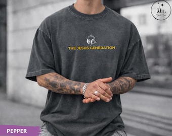 The Jesus Generation Shirt, Child Of God Tour T-Shirt, Christian Faith Kids Cotton Shirt, Inspirational Clothing, Forrest Youth Hoodie
