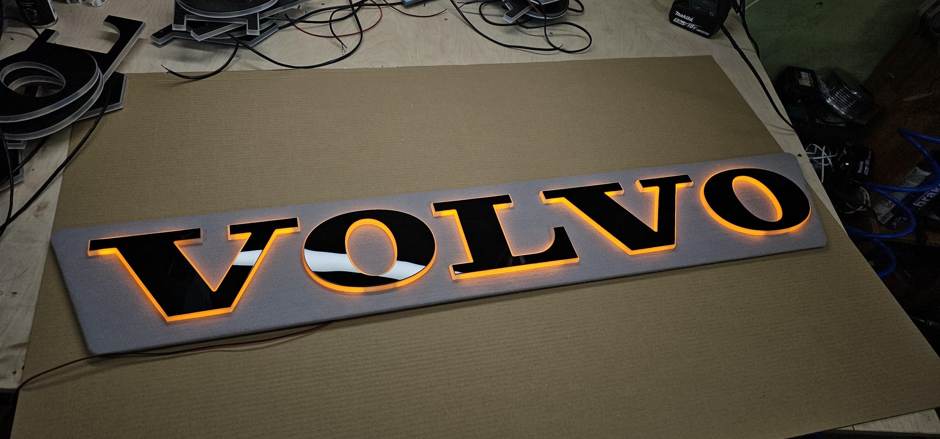 Volvo Led Sign - Etsy
