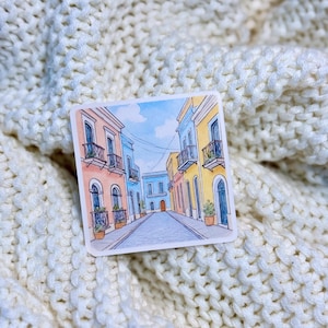 Viejo San Juan Sticker: Waterproof Puerto Rico Decal