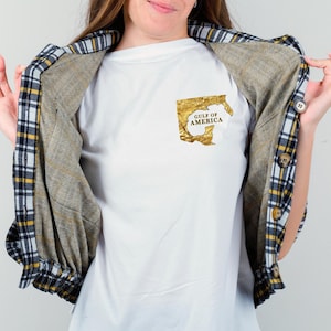 Vergulde Golf van Amerika, SVG en png, Golf van Amerika PNG, Golf van Amerika SVG, Golf van Mexico, aangepaste hoed, T-shirts bedrukken, T-shirt png svg