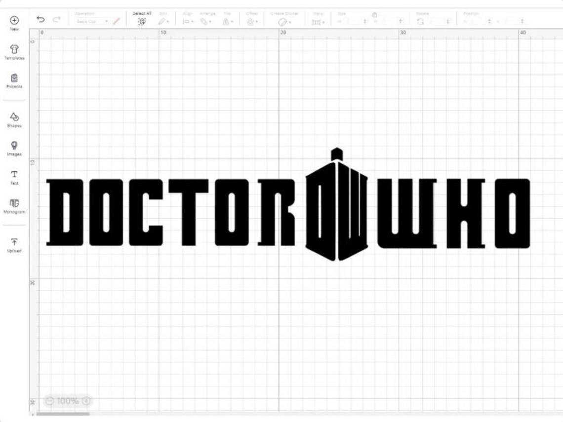 Doctor Who Font With TARDIS Logo | Digital Download | TTF & SVG Formats ...