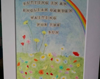 Original Artwork from the Peculiarity Oracle Cards Nita Ambani Lotus