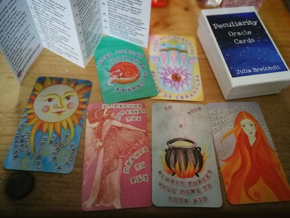 peculiarity oracle cards etsy peculiarity oracle cards etsy