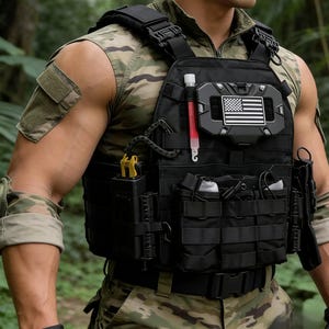 Role-playing tactical vest protective gear | Suitable for air gun, paintball