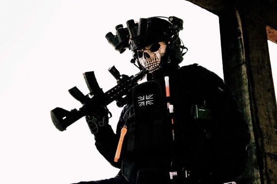 Tactical Airsoft Mesh Mask Full Face with Detachable Anti Fog Goggles for CS Survival Game, Halloween Cosplay and Film Prop
