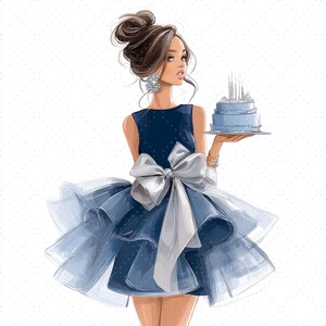 Blue Balloon Dress - Etsy