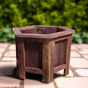 Cedar Planter Box DIY Plan – Outdoor Planter Box Woodworking PDF, Raised Garden Bed, Flower Box, Patio Planter Build Instructions