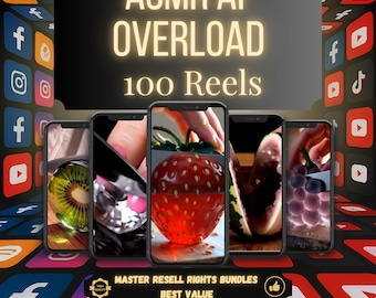 AI ASMR Reels 100+ Social Media Content Videos