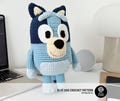 Blue Dog Amigurumi Crochet Pattern PDF \u2013 Cartoon Puppy Toy, Stuffed Animal Tutorial product logo