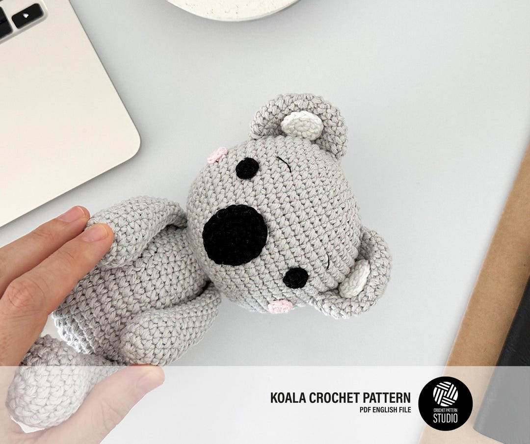Koala Amigurumi Crochet Pattern PDF – Koala Soft Toy, Stuffed Animal ...