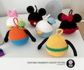 Classic Cartoon Friends Inspired Christmas Ornament Crochet Pattern Bundle PDF product logo