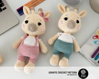 Giraffe crochet pattern