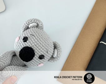 Koala Amigurumi Crochet Pattern PDF – Koala Soft Toy, Stuffed Animal Tutorial