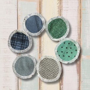Reusable Make-up Pads/Reusable Face Pads/ Cotton Rounds/Face Wipes/Gift for Women/ Reusable Wipe/ Facial Round/ Eye Makeup Remover