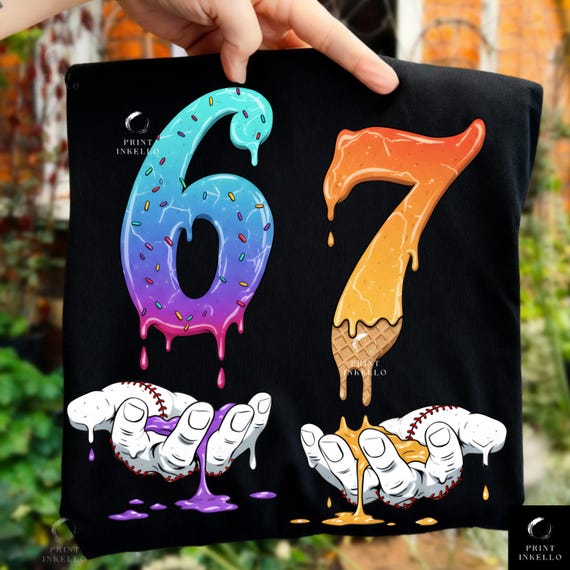 6 7 Meme png ,6 7 png , six seven Coquette Bow Meme 67 , 6 7 shirt for kids PNG, six seven Bow Meme Png
