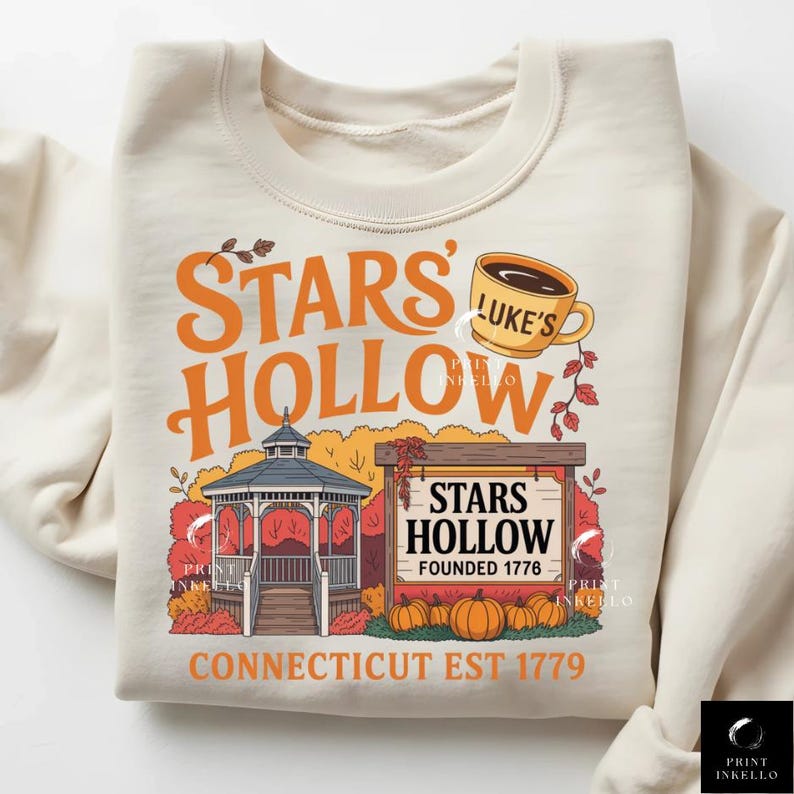 Stars Hollow Fall PNG, Autumn Festival PNG