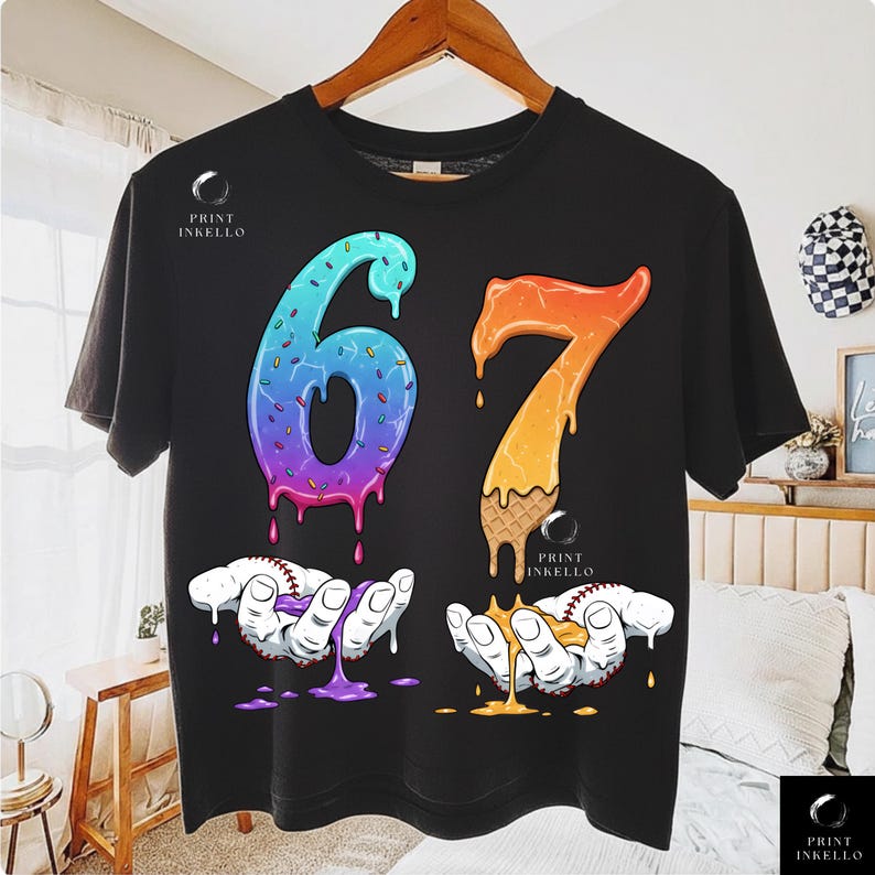 6 7 Meme png ,6 7 png , six seven Coquette Bow Meme 67 , 6 7 shirt for kids PNG, six seven Bow Meme Png image 2