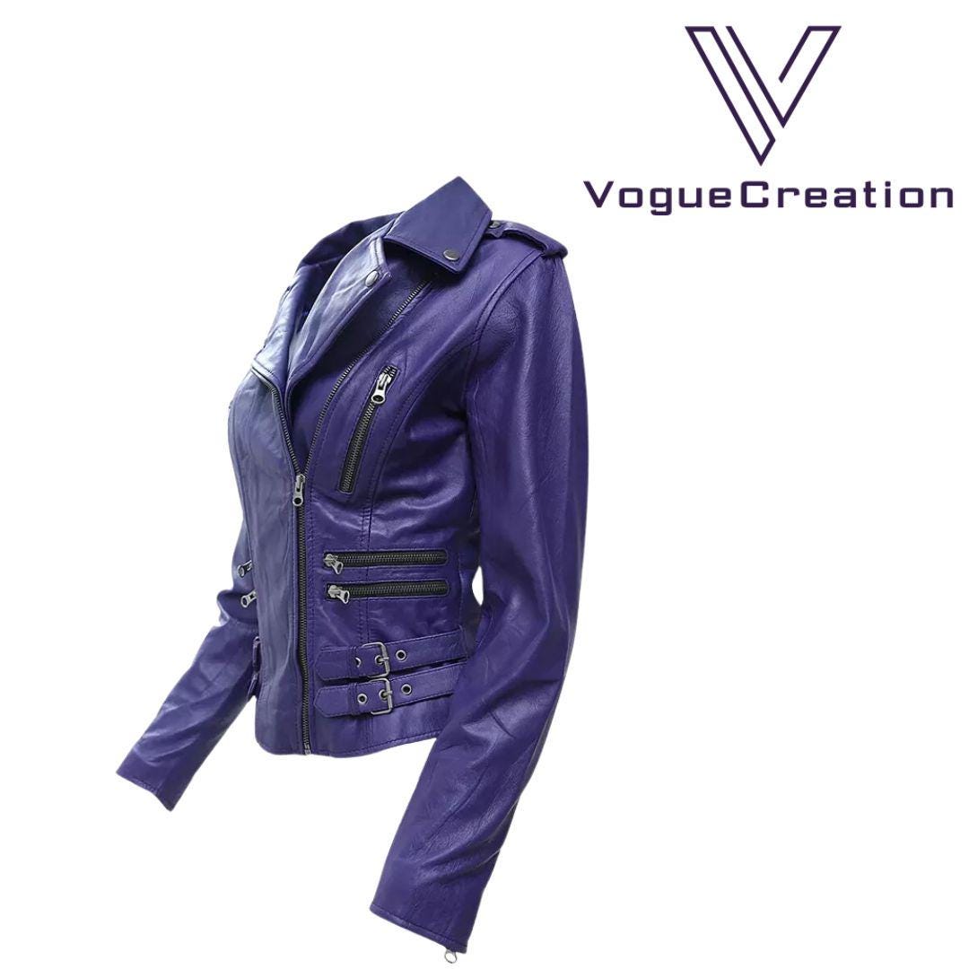 Vintage-inspired Faux Leather Jacket-genuine Leather Jackets for