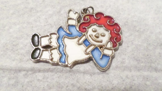 Vintage Mamselle Raggedy Ann Pendant - image 3